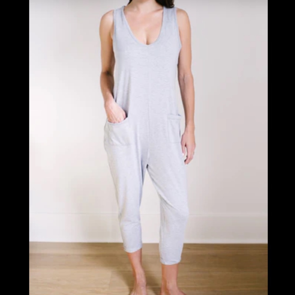 BOGO🌟Smash and Tess Saturday Romper Grey
